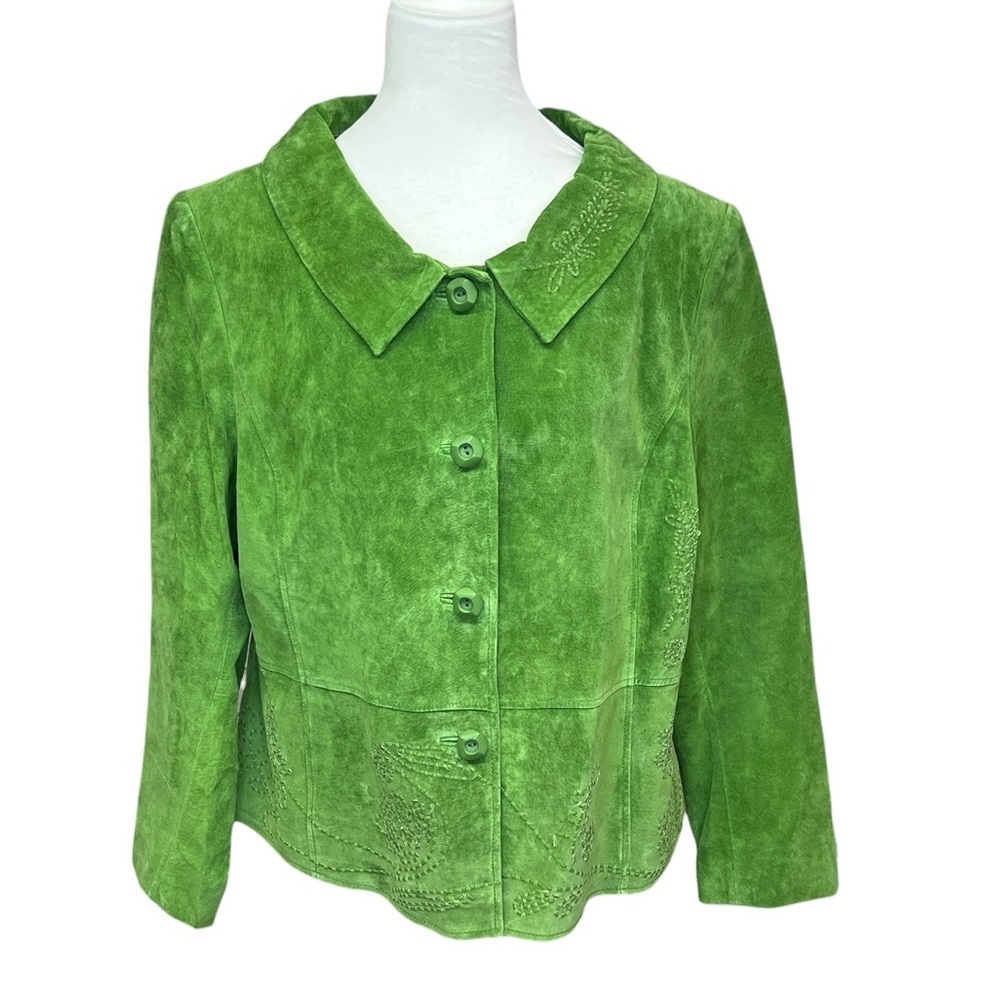 Jerry Lewis Suede Embroidered Jacket